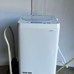シャープ 全自動洗濯機 5.5kg  ES-GE5A   動作O...