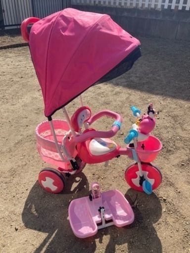 値下げしました! ディズニー ミニー 三輪車 アイデス aguilarkaram.com