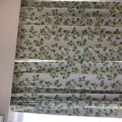 ニトリ　遮光カーテン2枚セット　幅100×丈200cm（2枚）　緑