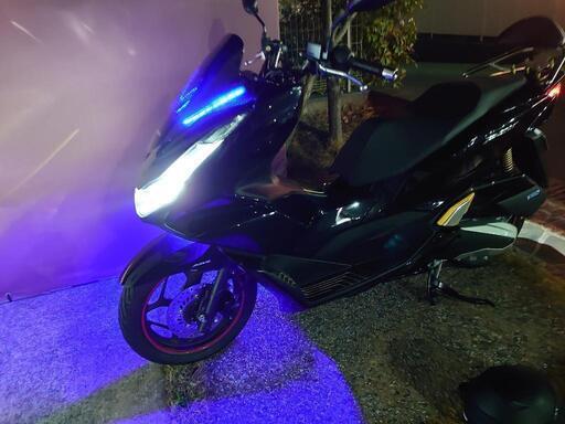 pcx125 jk05 2022年式　黒　LEDカスタム