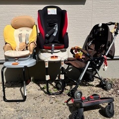 乳児チャイルドシートとベビーカー