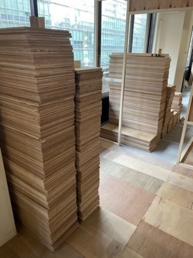 塗装コンパネ 250〜300くらい 幅900 500枚以上