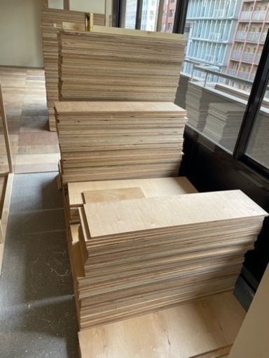 塗装コンパネ 250〜300くらい 幅900 500枚以上