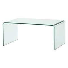 フランフラン　ローテーブル　ガラステーブル