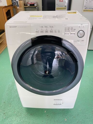 受渡人決定 ☆SHARP☆ ドラム洗濯機 洗濯7kg 乾燥3.5kg 2019年 ES-S7D