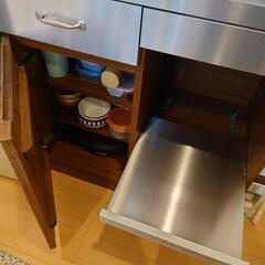 受付終了キッチンボード 食器棚 収納 unico ストラーダ