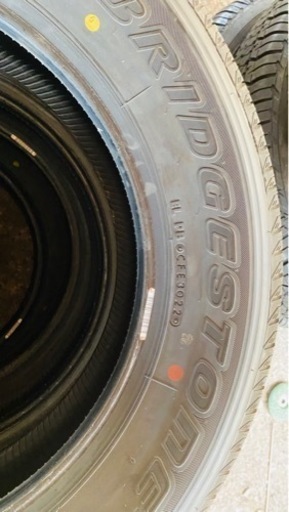 新車外し ブリヂストン デューラーH/L 175/80R16 91S 4本 22年製 令和4年11月納車 ジムニー JB64 JB23 JA11 JA12 JA22 4-16-1