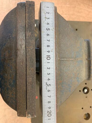 【モノマニア四日市】【引取限定】　ベンチバイス リードバイス 200mm 両頭グラインダー 専用台付 モノマニア四日市】【引取限定】 ベンチバイス リードバイス 200mm