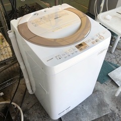 リサイクルサービス八光】2016年製 シャープ ES-GE7A-N [全自動洗濯機(7.0