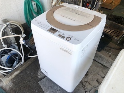 SHARP 7.0kg 全自動洗濯機 ESーGE7A 2016年製 | webdentaire.net