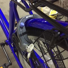 シティ車　NO.173　新車　内装3段変速付　ブルーメタリック