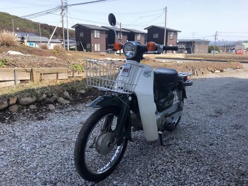 ＜商談中＞ 極低走行 前後タイヤ新品 スーパーカブ50