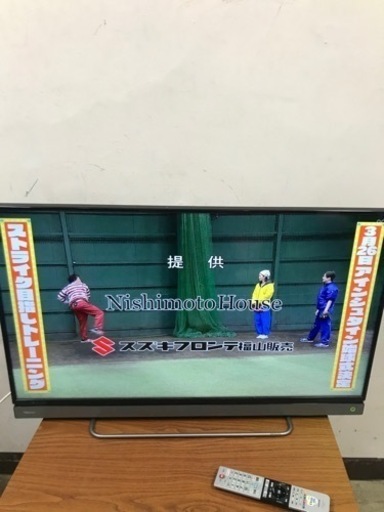 取引場所　南観音　K2203-405 TOSHIBA 40インチ液晶テレビ　2017年製　40V 30 視聴動作確認済み　リモコンあり