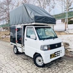 フルサイズ軽貨物トラック 日産クリッパー 幌車 便利屋 配送業 運送 