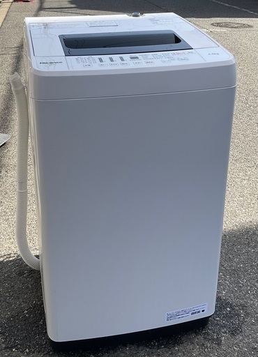 【RKGSE-947】特価！ハイセンス/Hisense/4.5kg洗濯機/HW-T45C/中古/2020年製/当社より近隣無料配達OK！