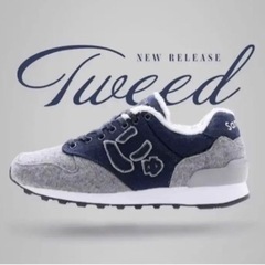にゅ〜ず 『Tweed』via sangacio 限定スニーカー27.0㎝ 抽選当選品