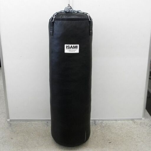 ISAMI サンドバッグ 吊下げ式 約130cm イサミ トレーニング ボクシング