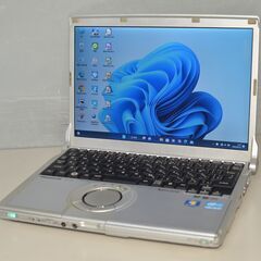 日本製 中古軽量ノートPC 最新Windows11+office Panasonic CF-S10AWGDS