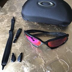 オークリー正規品　スポーツサングラス　替レンズあり　超美品！