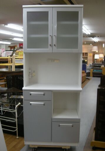 R511 キッチンボード、食器棚、幅80cm USED・美品