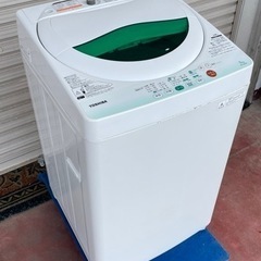 TOSHIBA東芝/全自動洗濯機/5kg/AW-605/動作確認...
