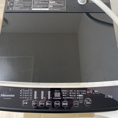 洗濯機（ハイセンスジャパン、使用期間:3年弱）