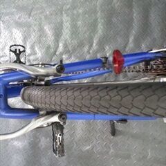 C586　★23800円★整備済み スポーツ中古自転車 【ライトウェイ　ブルー　クロスバイク　