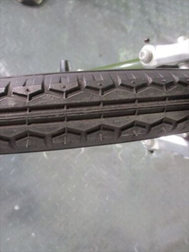C587★￥11000円★整備済み 中古折りたたみ自転車　【アサヒ　nacre 20インチ　グリーン 】