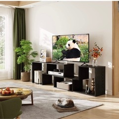 テレビ台　テレビボード　ブラック