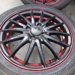 売切り カッコイイホイ－ル リムキズなく綺麗 MANARAY SPORT 15×4.5J + 