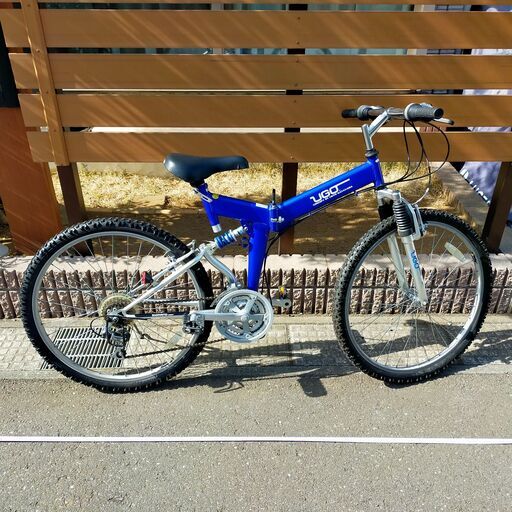 候補者調整中　折り畳みMTB 26インチ UGO シマノ21段 中古 現地(船橋市)