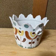 植木鉢カバー（陶器）