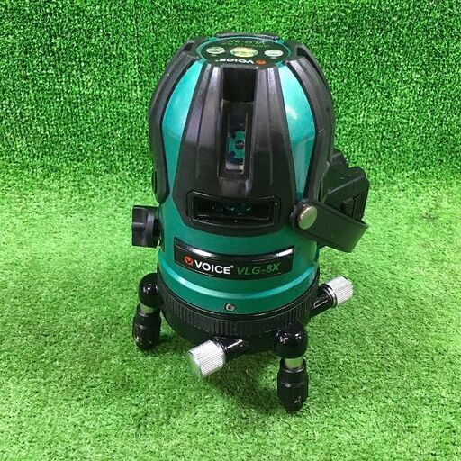 VOICE VLG-8X グリーンレーザー墨出し器【市川行徳店】【店頭取引限定】【ジャンク】管理番号：IT4N4H1FWREV