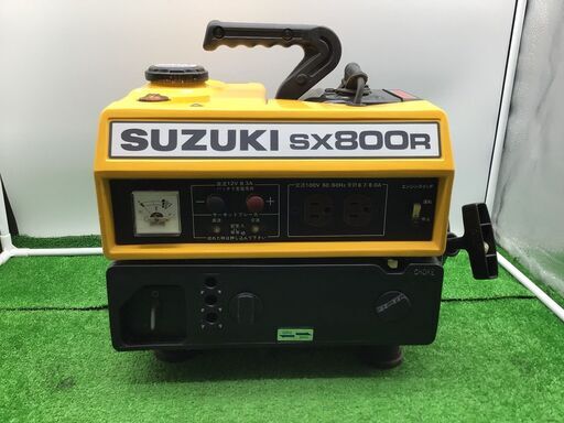 【エコツール笠寺店】SUZUKI 800kw発電機/混合油使用 SX800R   ITSJV17EM3UI【愛知県/名古屋市/笠寺/工具】