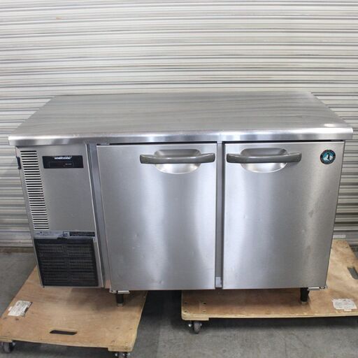 T815) ホシザキ電気 冷蔵コールドテーブル 240L 2008年製 RT-120SNE 幅120cm 業務用 直取/自社配送限定