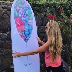 RIKKA FEMME × COLLEEN WILCOX  SURFBOARD 