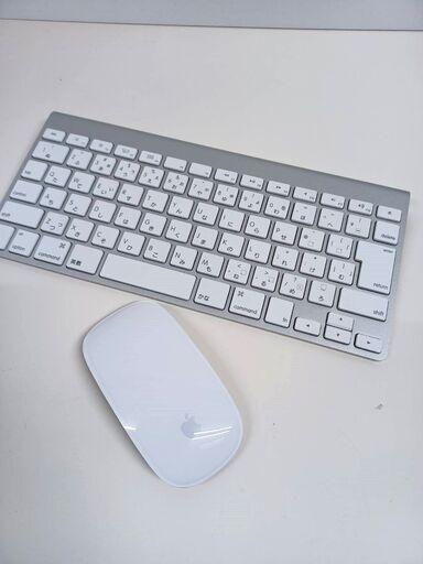 Apple キーボード(A1314) マウス(A1296)電池式セット！