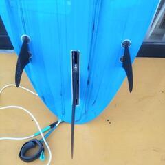 サーフボード！ロングボード！243cm！SCELL！ニットケース付！リーシュコード付！フィン     