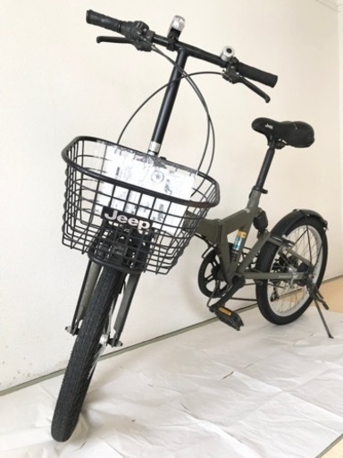 折りたたみ自転車 JEEP 折り畳み自転車 JE-206GRS ミニベロ ジープ