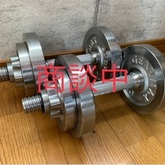 ギアマックス　クロームダンベル10kg×2セット