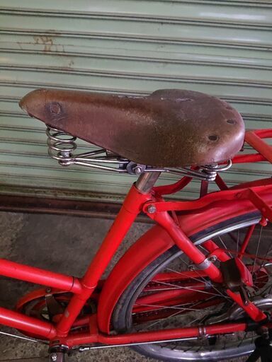 レトロな郵便局自転車(ツノダ 昭和60年)【引き取り限定】