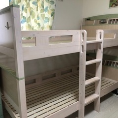 木製　二段ベッド　安く譲ります