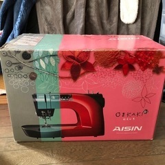 ジモティー限定価格！AISIN OEKAKI 50 ノーブルブラック ミシン 