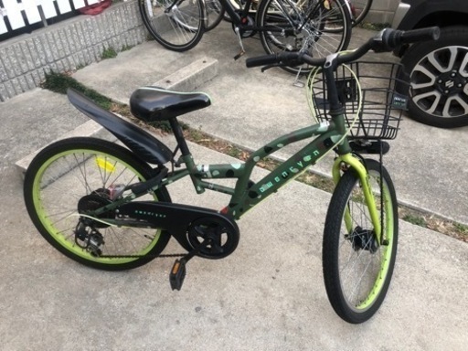 自転車低学年向け　3年使用　28インチ