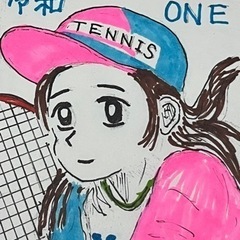 令和ONE TENNIS です。大原山公園テニスコートで楽…