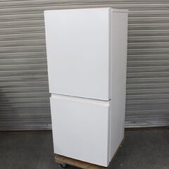 T824) 【良品】 無印 2ドア 126L 2021年製 MJ‐R13B 霜鳥不要 一人暮らし/事務所用 冷凍 冷蔵 - 冷蔵庫