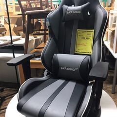 AKRACING　ゲーミングチェア　座椅子　クリーニング済み　貝...