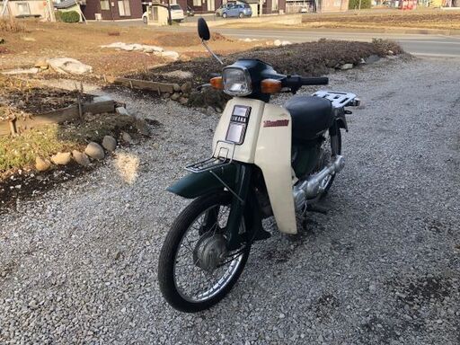 前後タイヤ新品にしました。お値段そのまま！ ①YAMAHA タウンメイト50