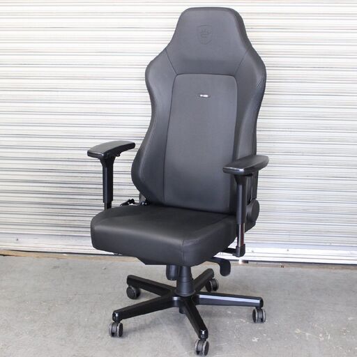 T830) noblechairs ゲーミングチェア HEROブラックエディション ハイグレード PUレザー ノーブルチェアーズ Eスポーツ 在宅 椅子 参考8.5万