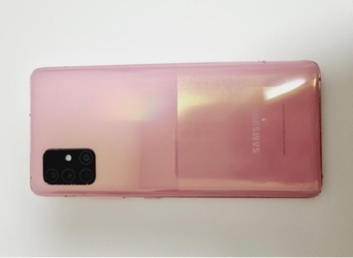 ギャラクシーA51 128GB ピンク SIMフリー！